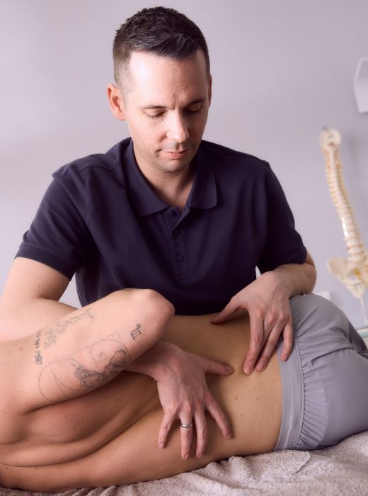 Behandlung der LWS bei Hexenschuss